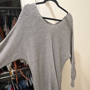 Grey loft sweater